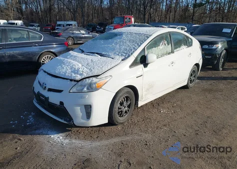 2013 Toyota Prius Two из США, поврежденный, VIN JTDKN3DU6D5585877